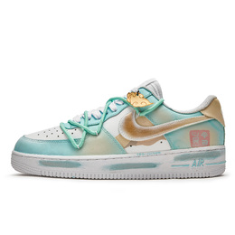 Nike: Голубые кроссовки  Air Force 1