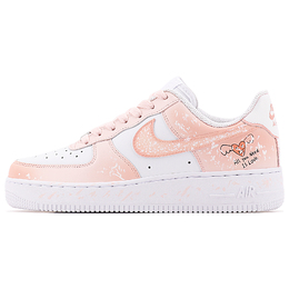 Nike: Розовые кроссовки  Air Force 1