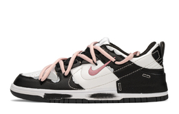 Nike: Чёрные кроссовки  Dunk