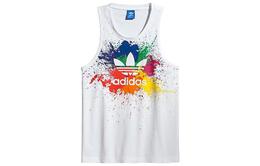 Adidas Originals: Белая майка 