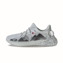 Adidas: Чёрные кроссовки  Yeezy Boost 350