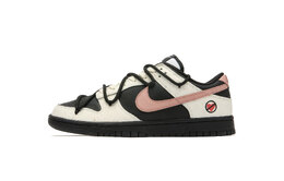 Nike: Чёрные кроссовки  Dunk