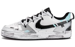 Nike: Чёрные кроссовки  Court