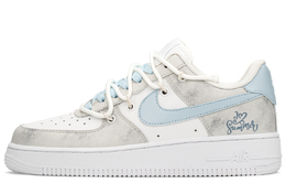 Nike: Серые кроссовки  Air Force 1