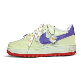 Nike: Жёлтые кроссовки  Air Force 1