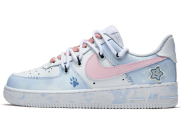 Nike: Голубые кроссовки  Air Force 1