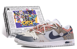 Nike: Синие кроссовки  Dunk
