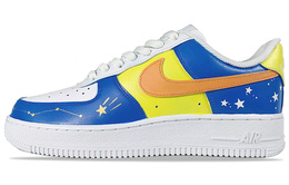 Nike: Синие кроссовки  Air Force 1