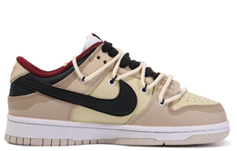 Nike: Коричневые кроссовки  Dunk