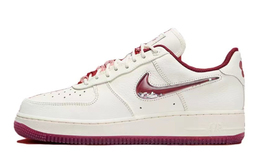 Nike: Розовые кроссовки  Air Force 1