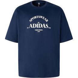 Adidas: Тёмная футболка 