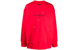 Givenchy: Красная толстовка 