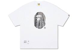 A BATHING APE: Белая футболка 