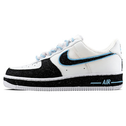 Nike: Чёрные кроссовки  Air Force 1