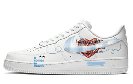 Nike: Белые кроссовки  Air Force 1