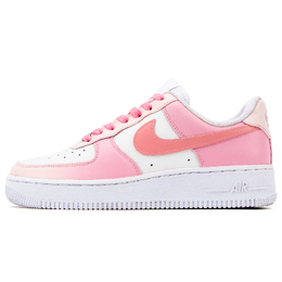 Nike: Розовые кроссовки  Air Force 1