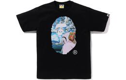 A BATHING APE: Чёрная футболка 