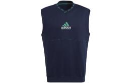 Adidas: Синий жилет 