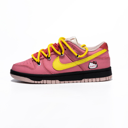 Nike: Розовые кроссовки  Dunk