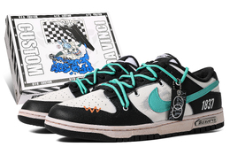 Nike: Чёрные кроссовки  Dunk