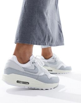 Nike: Синие туфли  Air Max 1