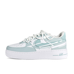 Nike: Голубые кроссовки  Air Force 1