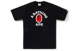 A BATHING APE: Белая футболка 