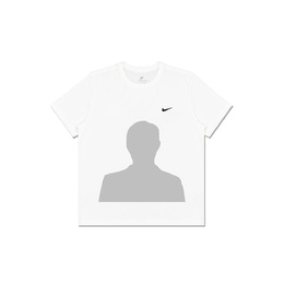 Nike: Белая футболка 