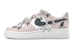 Nike: Белые кроссовки  Air Force 1