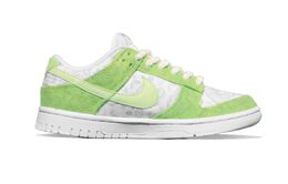 Nike: Белые кроссовки  Dunk Low