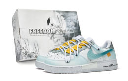 Nike: Голубые кроссовки  Air Force 1