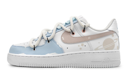 Nike: Белые кроссовки  Air Force 1