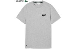 Lacoste: Серая футболка 