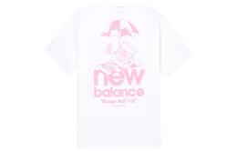 New Balance: Белая футболка 