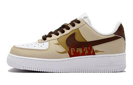 Nike: Коричневые кроссовки  Air Force 1