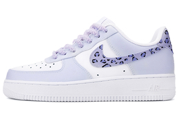 Nike: Фиолетовые кроссовки  Air Force 1