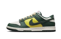 Nike: Зелёные кроссовки  Dunk