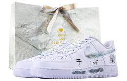 Nike: Белые кроссовки  Air Force 1