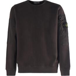 Stone Island: Чёрная толстовка 