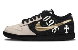 Nike: Чёрные кроссовки  Dunk
