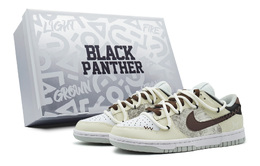 Nike: Жёлтые кроссовки  Dunk