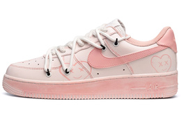 Nike: Розовые кроссовки  Air Force 1