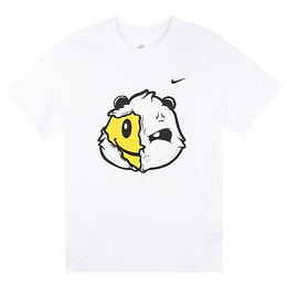 Nike: Белая футболка 
