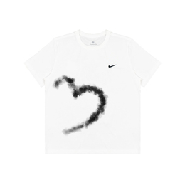 Nike: Белая футболка 