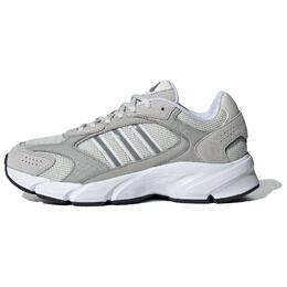 Adidas: Серые кроссовки 