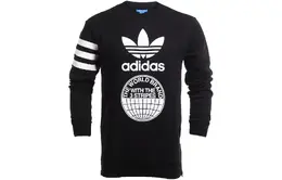 Adidas Originals: Чёрный свитер 