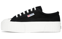 Superga: Чёрные кеды 