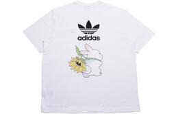 Adidas Originals: Белая футболка 