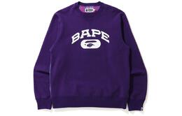 A BATHING APE: Фиолетовая толстовка 