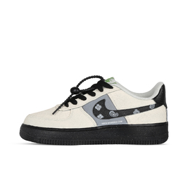 Nike: Серые кроссовки  Air Force 1